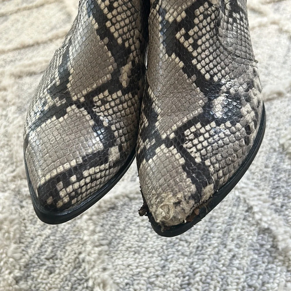 Paul Green snakeskin boots - Picture 3 of 5